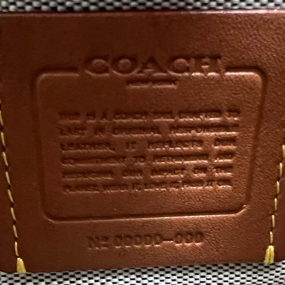Coach Green Grass 25 Rare Glovetanned Leather Rogue Bag